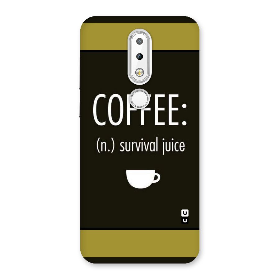 Survival Juice Back Case for Nokia 6.1 Plus