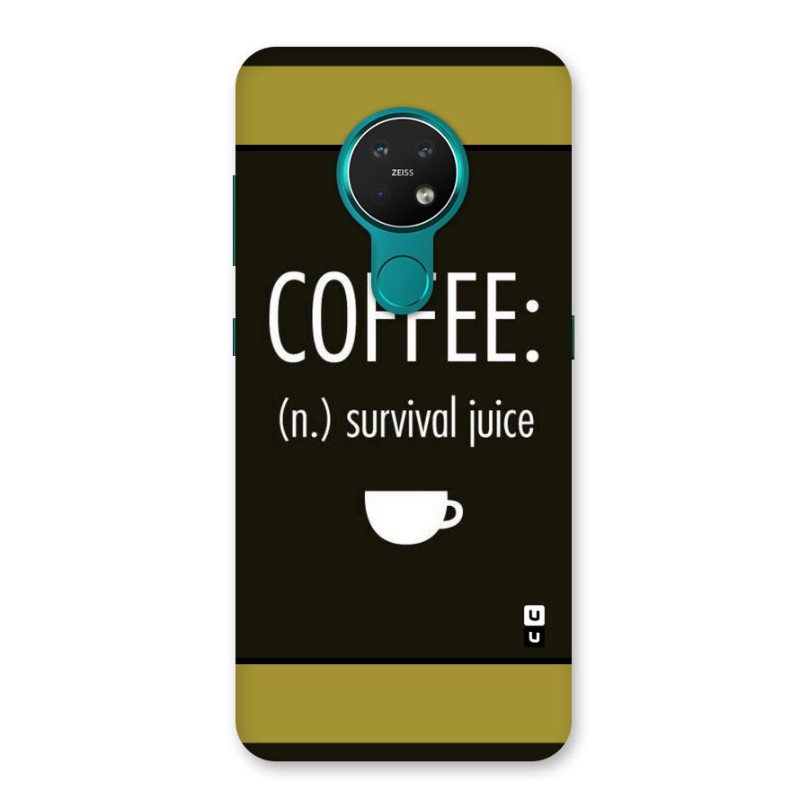 Survival Juice Back Case for Nokia 7.2