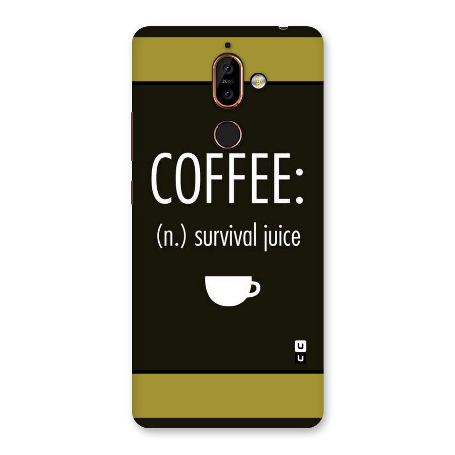 Survival Juice Back Case for Nokia 7 Plus
