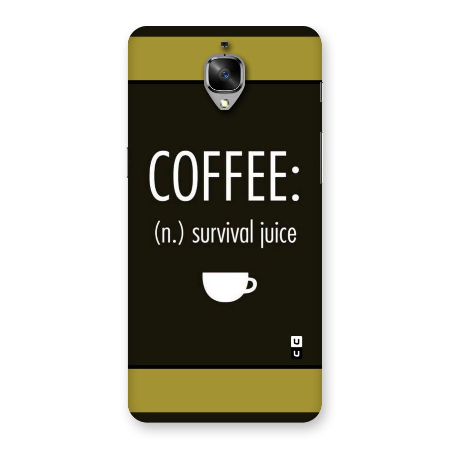 Survival Juice Back Case for OnePlus 3T