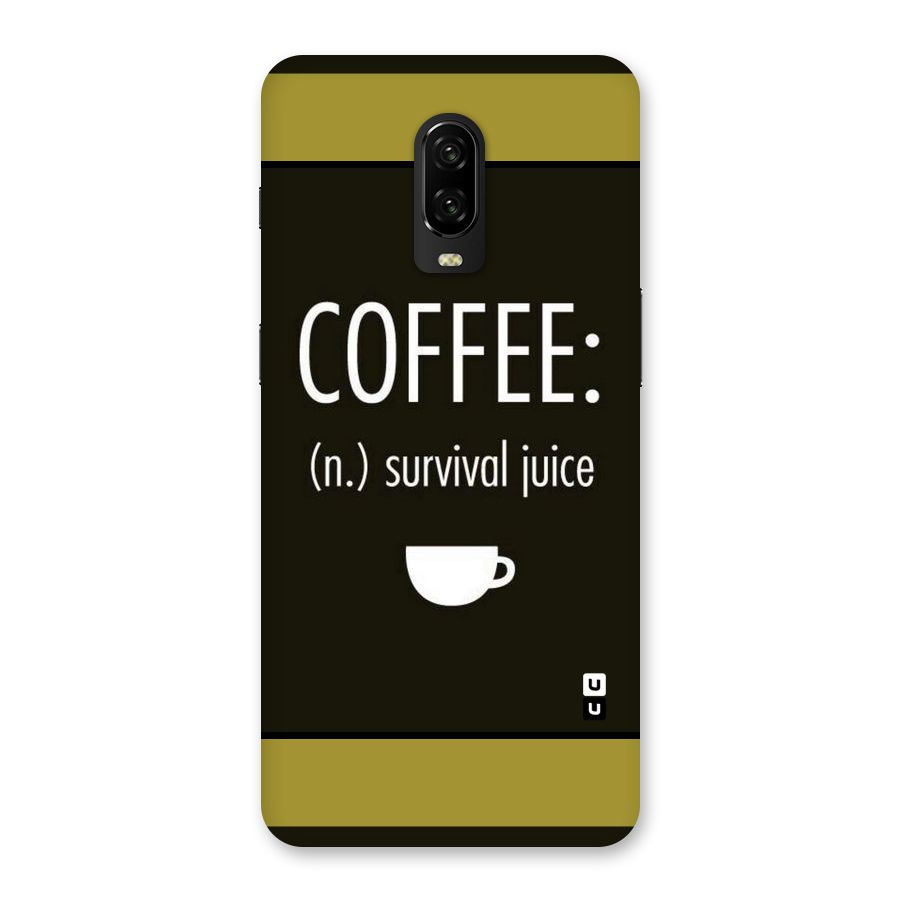 Survival Juice Back Case for OnePlus 6T
