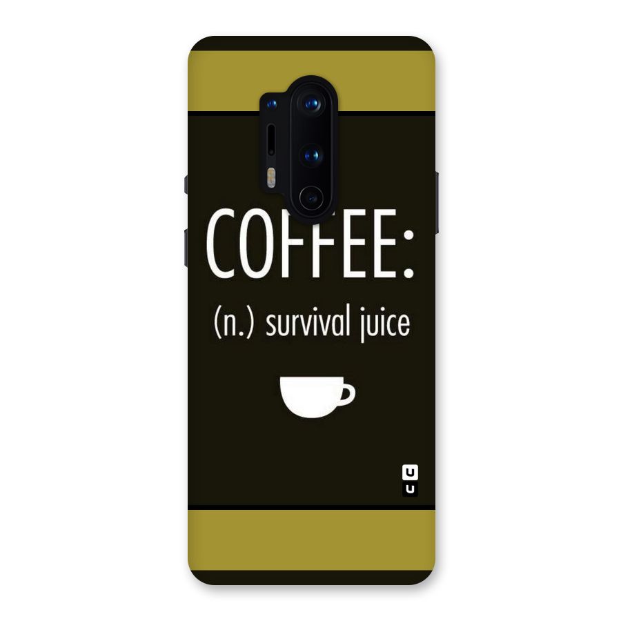 Survival Juice Back Case for OnePlus 8 Pro
