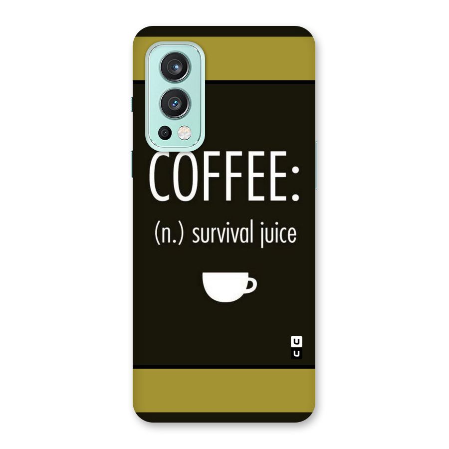 Survival Juice Back Case for OnePlus Nord 2 5G