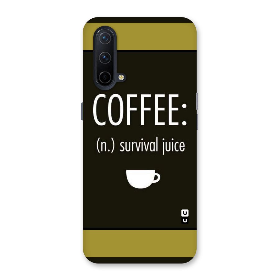 Survival Juice Back Case for OnePlus Nord CE 5G