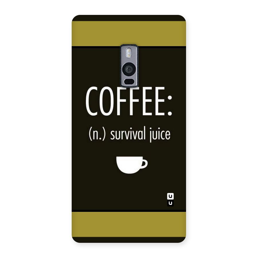 Survival Juice Back Case for OnePlus Two