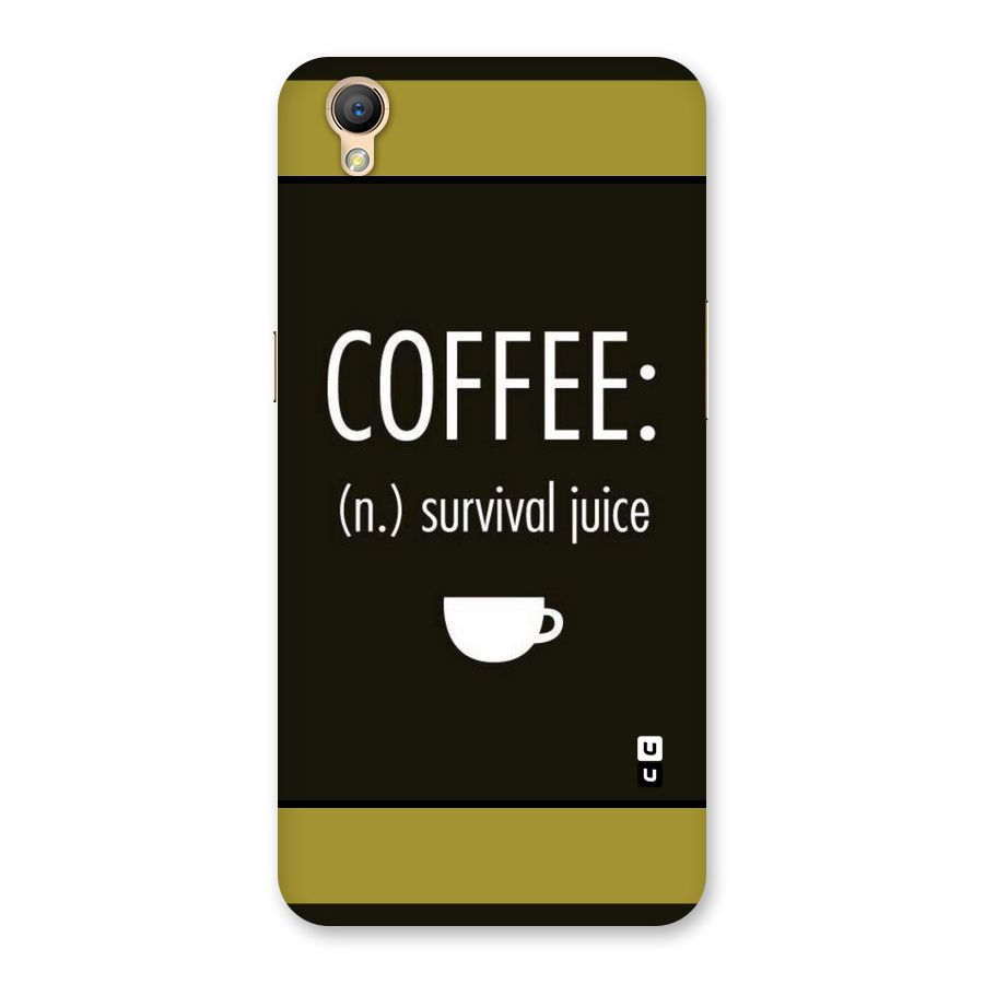 Survival Juice Back Case for Oppo A37