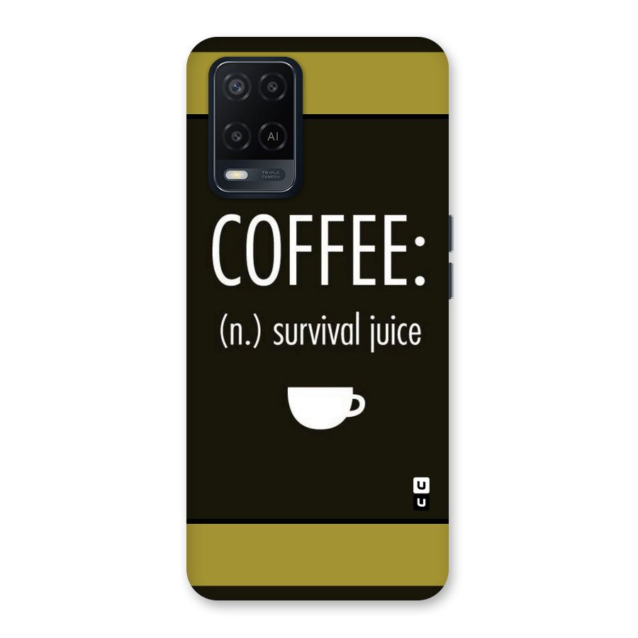 Survival Juice Back Case for Oppo A54