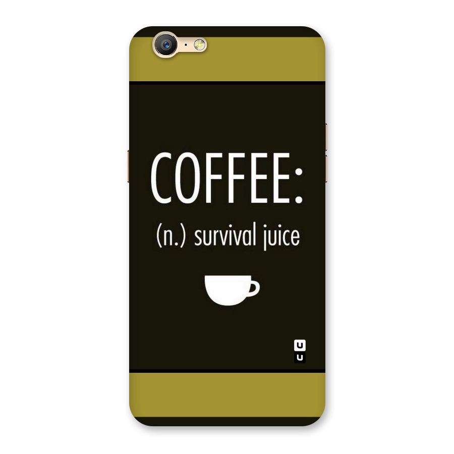 Survival Juice Back Case for Oppo A57