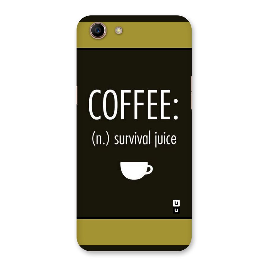 Survival Juice Back Case for Oppo A83 (2018)