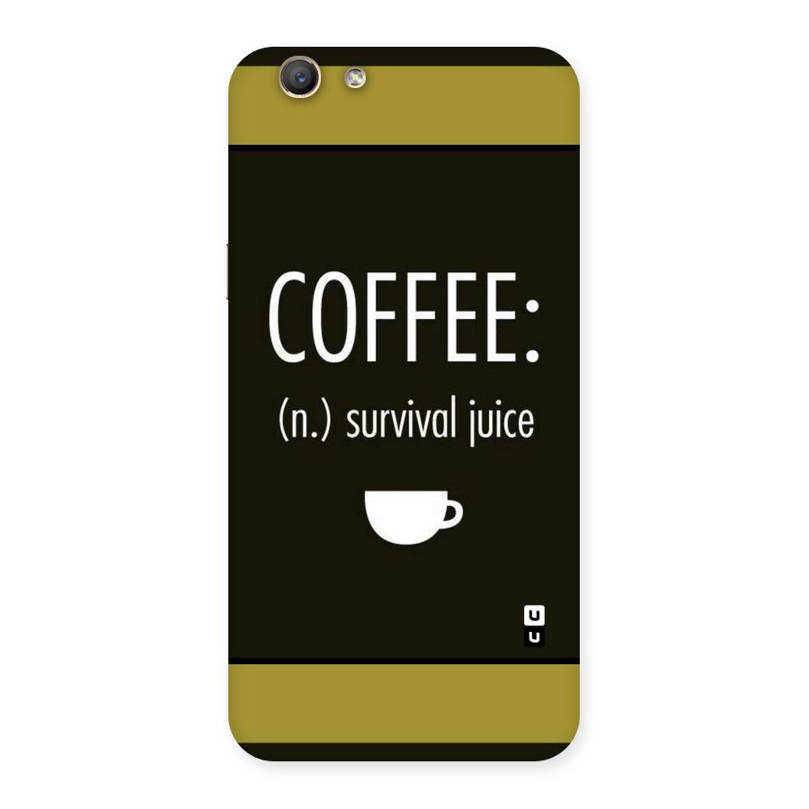 Survival Juice Back Case for Oppo F1s