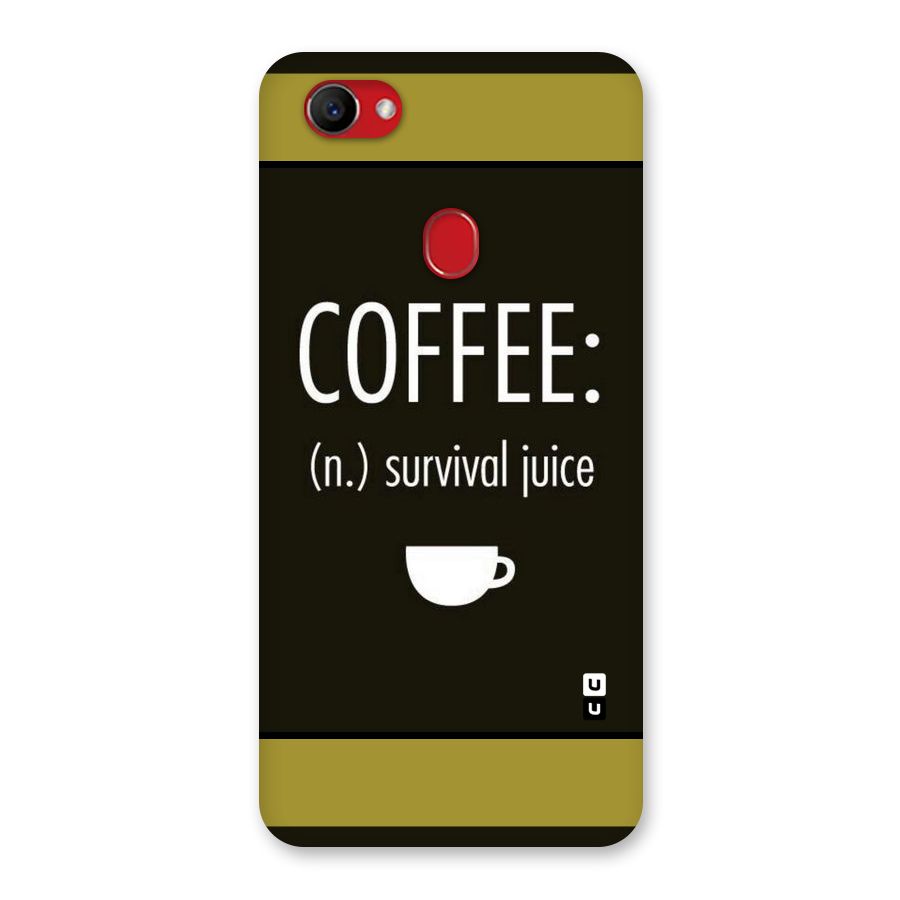 Survival Juice Back Case for Oppo F7