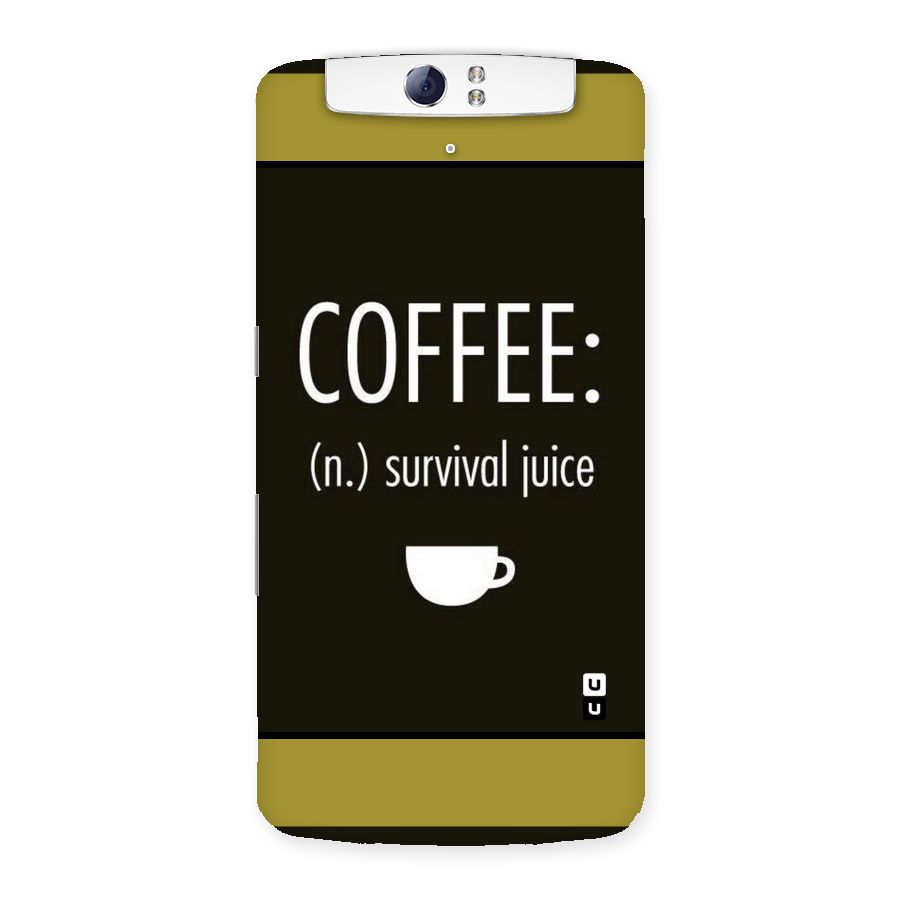 Survival Juice Back Case for Oppo N1