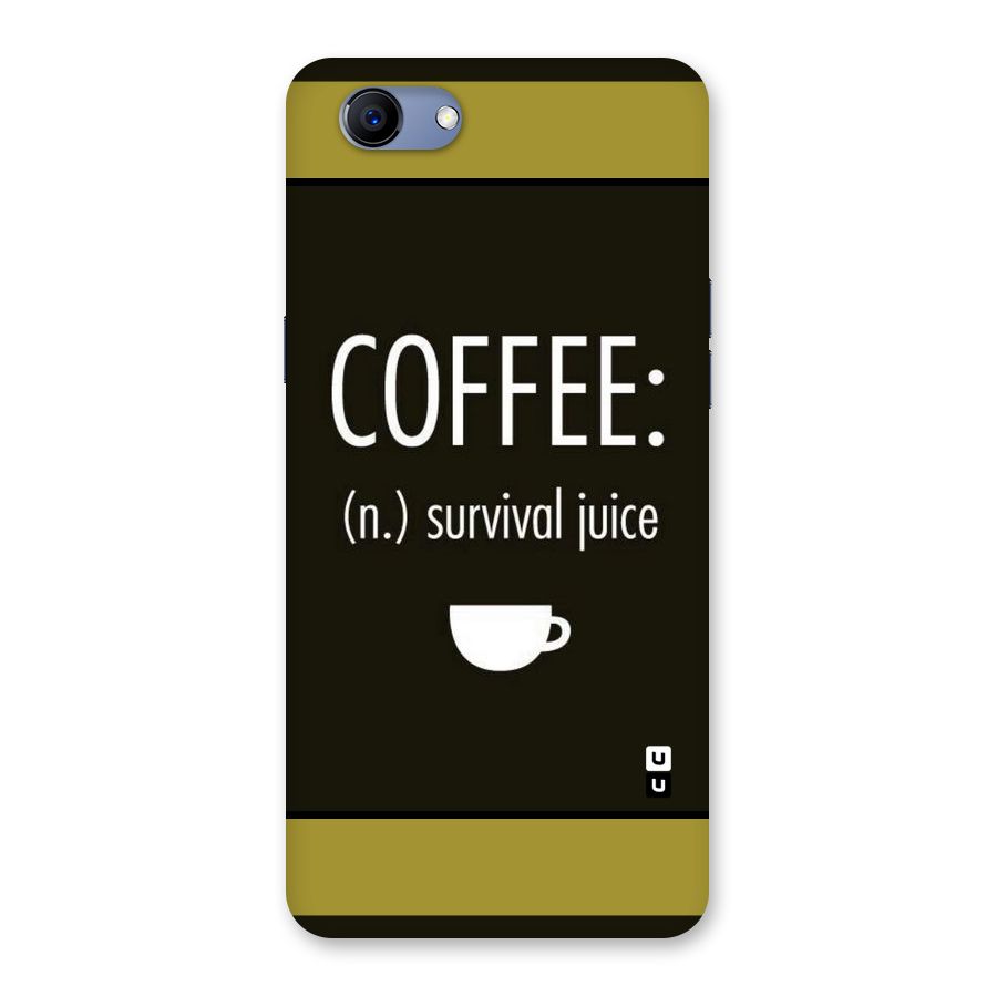 Survival Juice Back Case for Oppo Realme 1