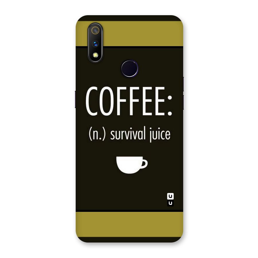 Survival Juice Back Case for Realme 3 Pro