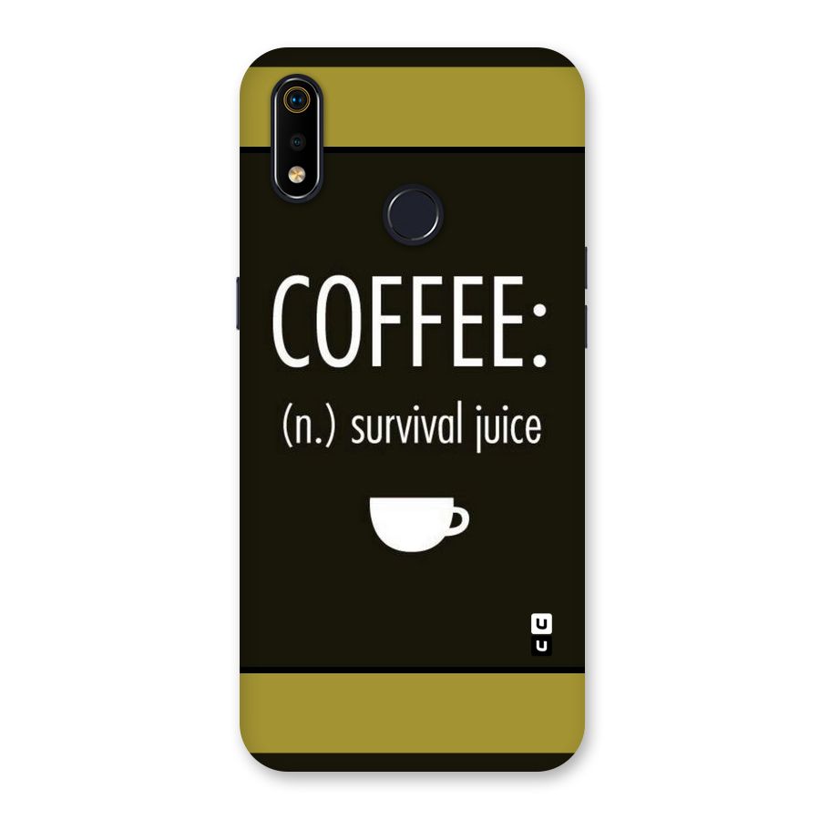 Survival Juice Back Case for Realme 3i