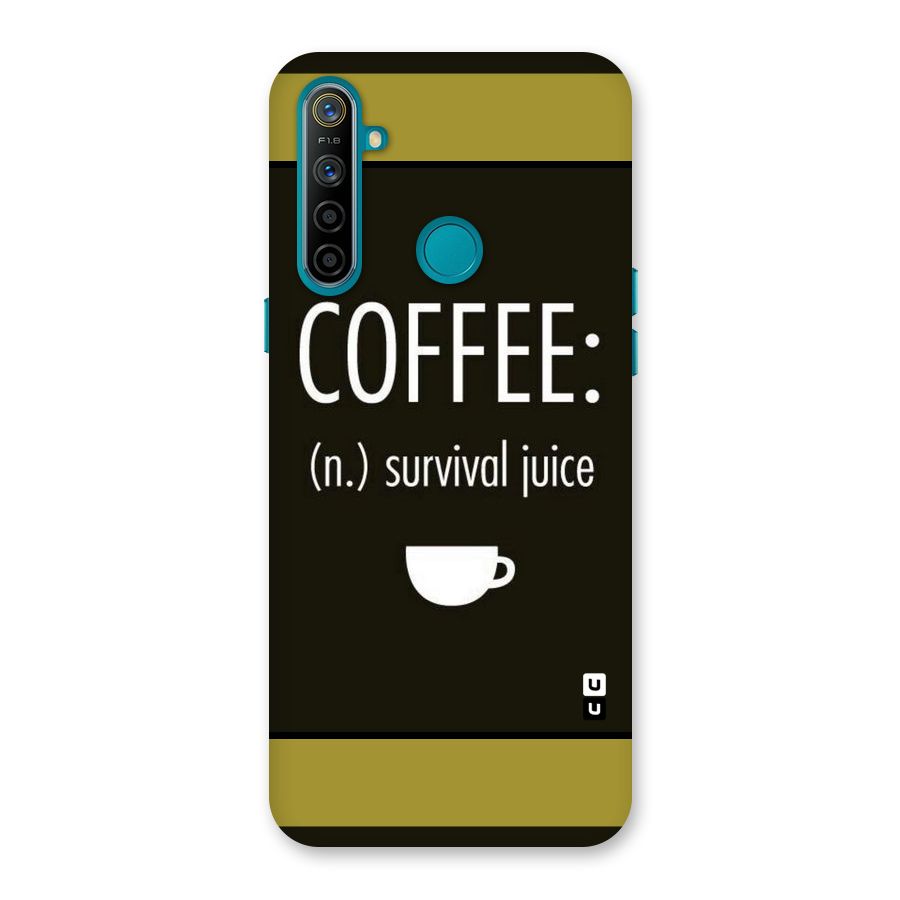Survival Juice Back Case for Realme 5i