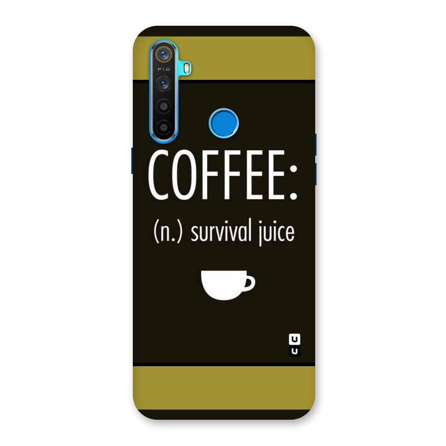 Survival Juice Back Case for Realme 5s