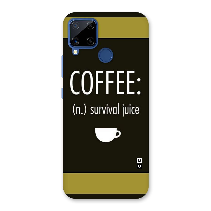 Survival Juice Back Case for Realme C12