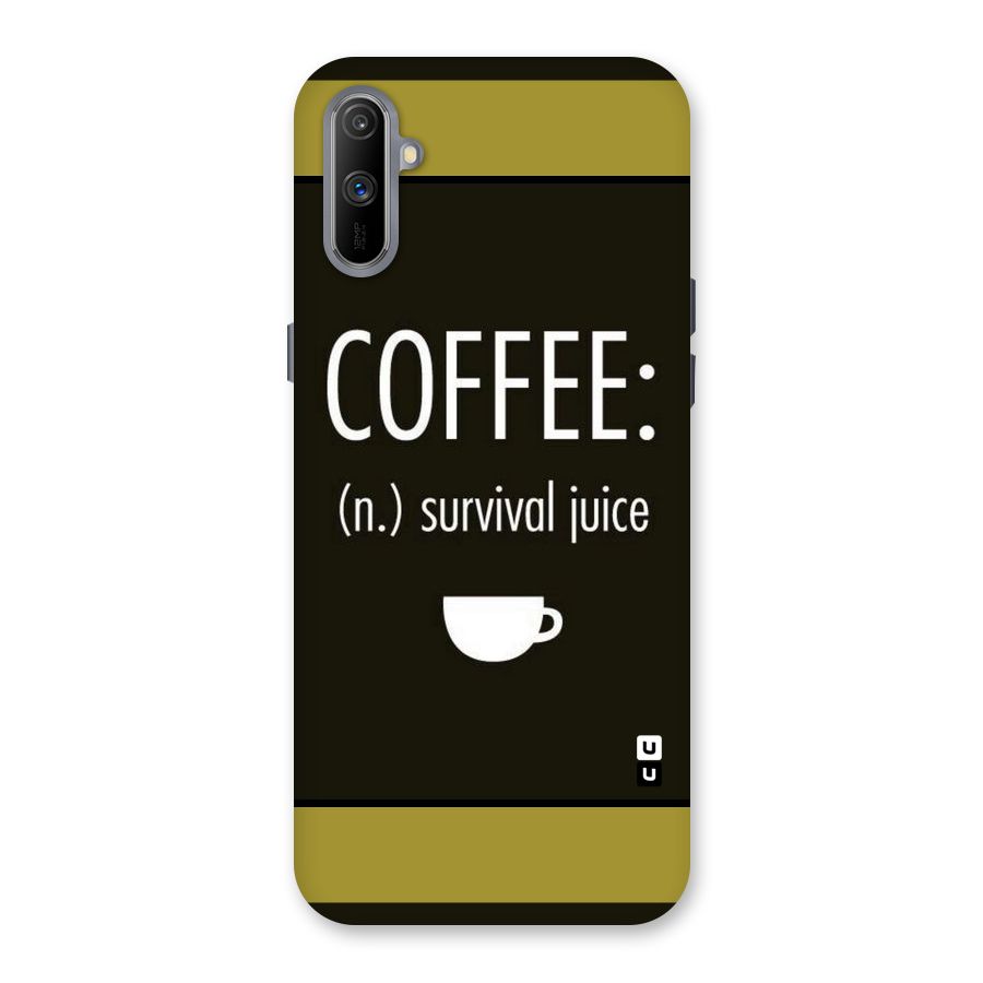 Survival Juice Back Case for Realme C3