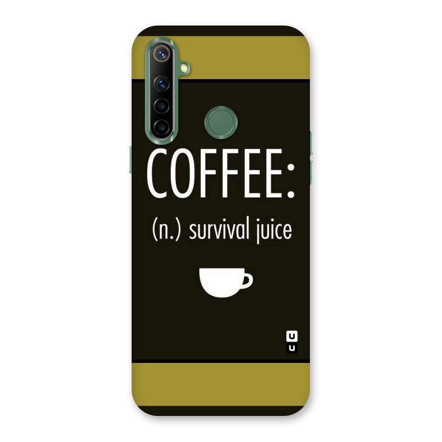 Survival Juice Back Case for Realme Narzo 10