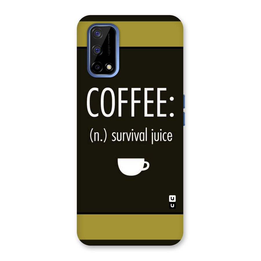 Survival Juice Back Case for Realme Narzo 30 Pro