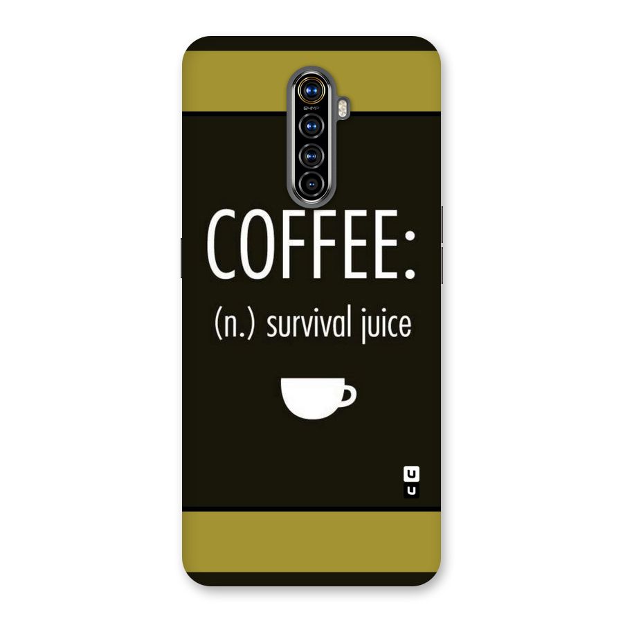 Survival Juice Back Case for Realme X2 Pro
