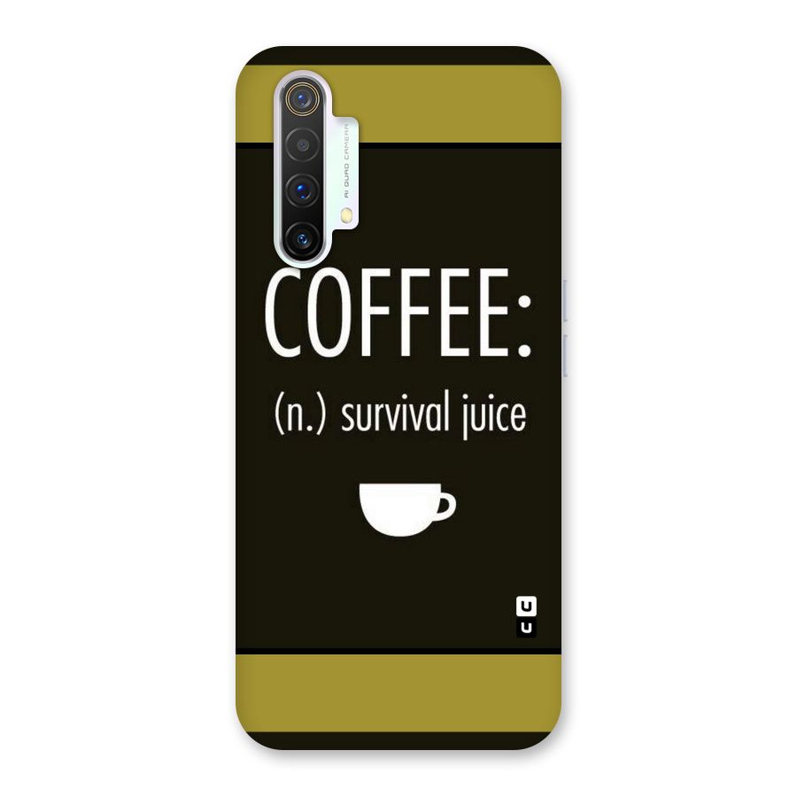 Survival Juice Back Case for Realme X3
