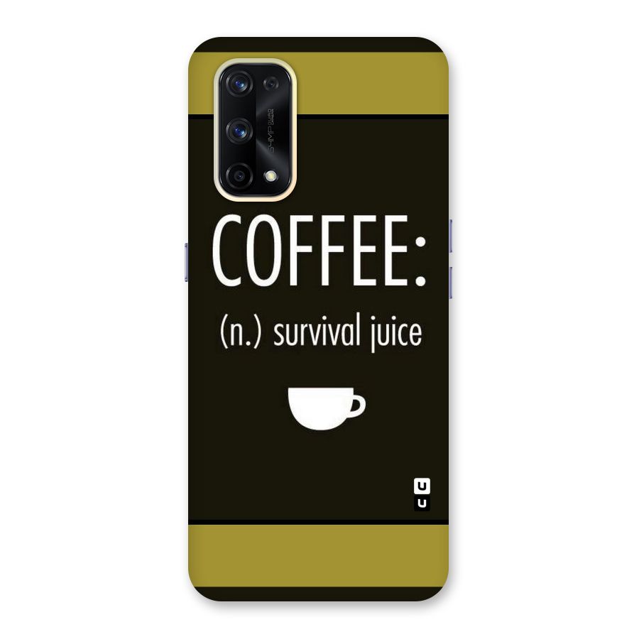 Survival Juice Glass Back Case for Realme X7 Pro