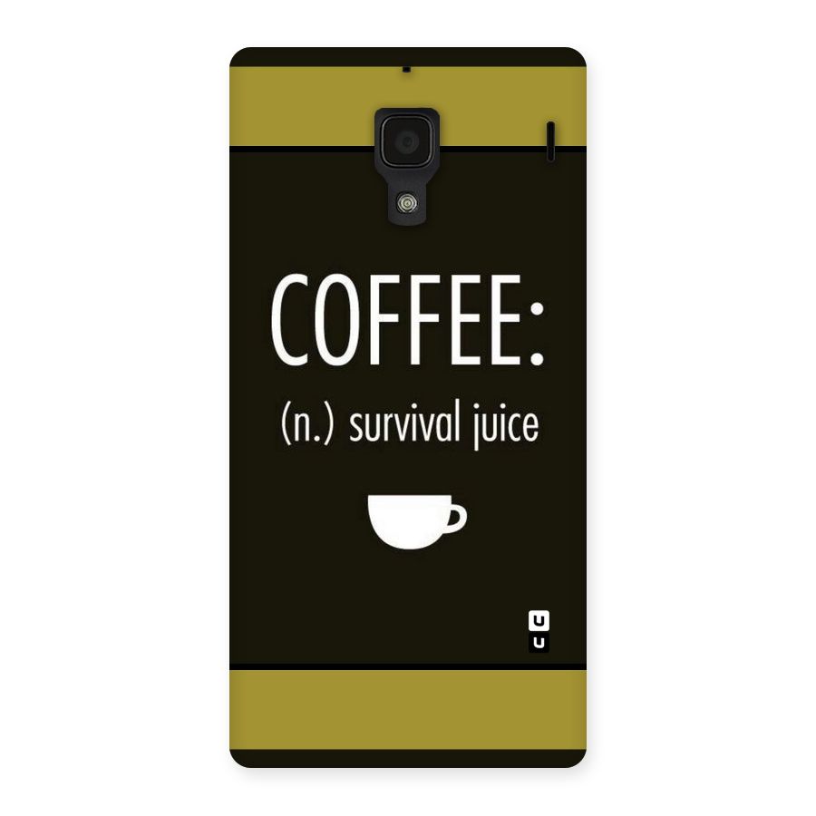 Survival Juice Back Case for Redmi 1S