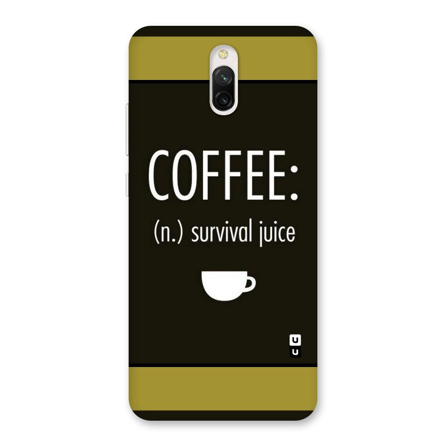Survival Juice Back Case for Redmi 8A Dual