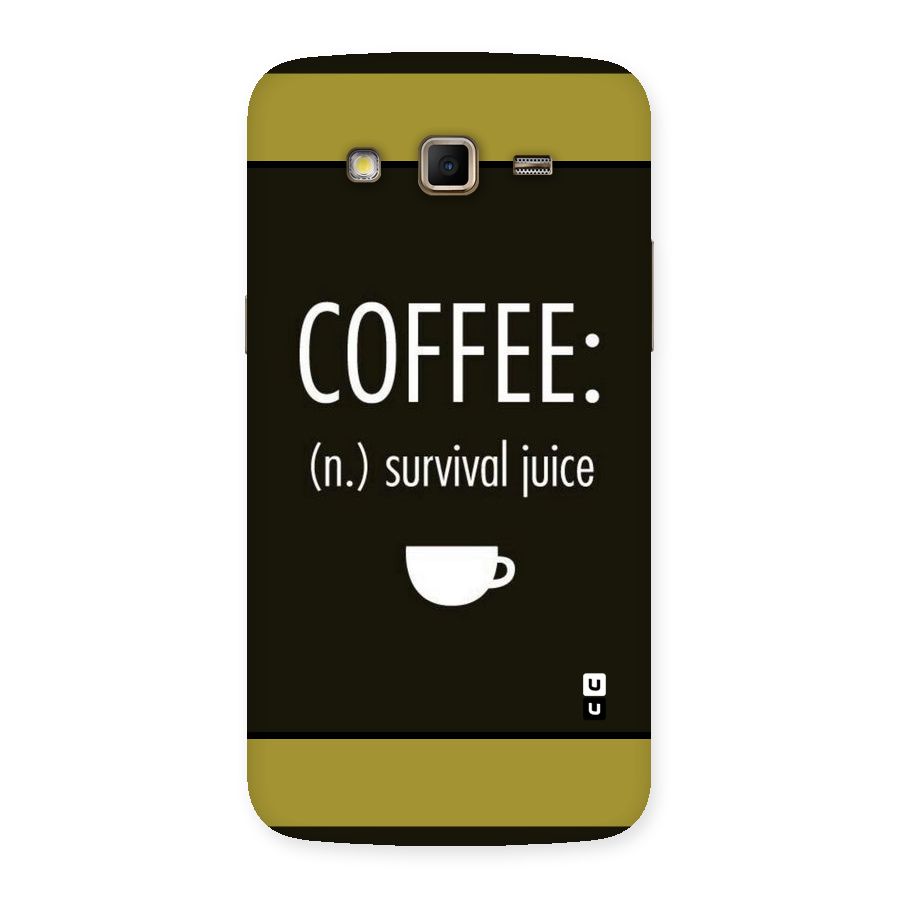 Survival Juice Back Case for Samsung Galaxy Grand 2