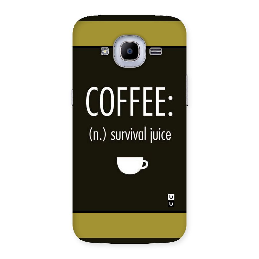 Survival Juice Back Case for Samsung Galaxy J2 Pro