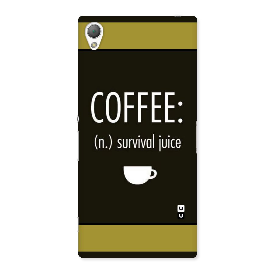 Survival Juice Back Case for Sony Xperia Z3