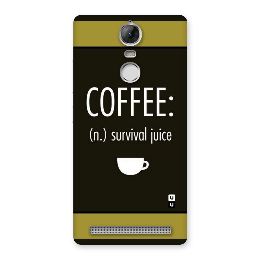 Survival Juice Back Case for Vibe K5 Note