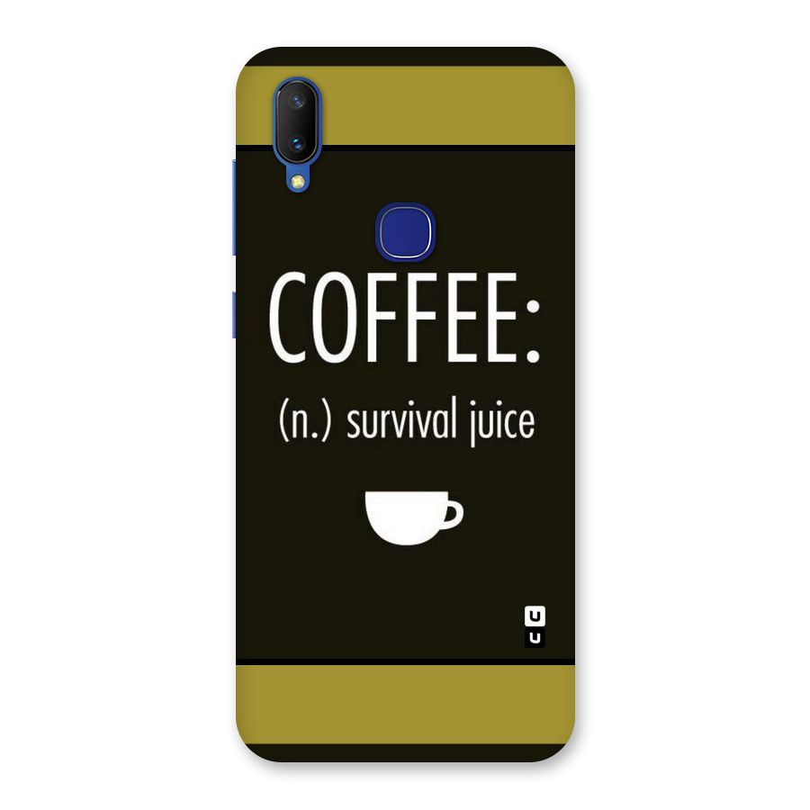 Survival Juice Back Case for Vivo V11