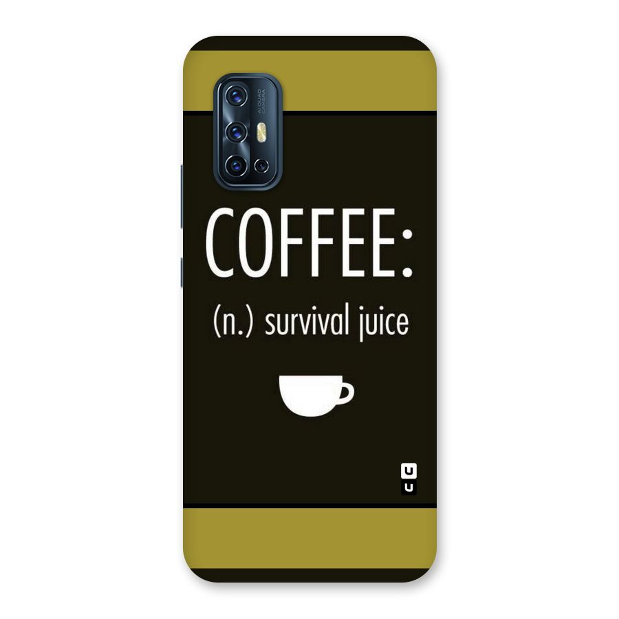 Survival Juice Back Case for Vivo V17