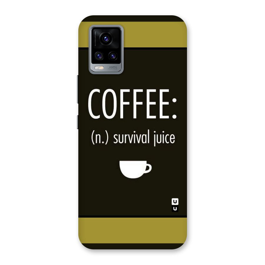 Survival Juice Back Case for Vivo V20