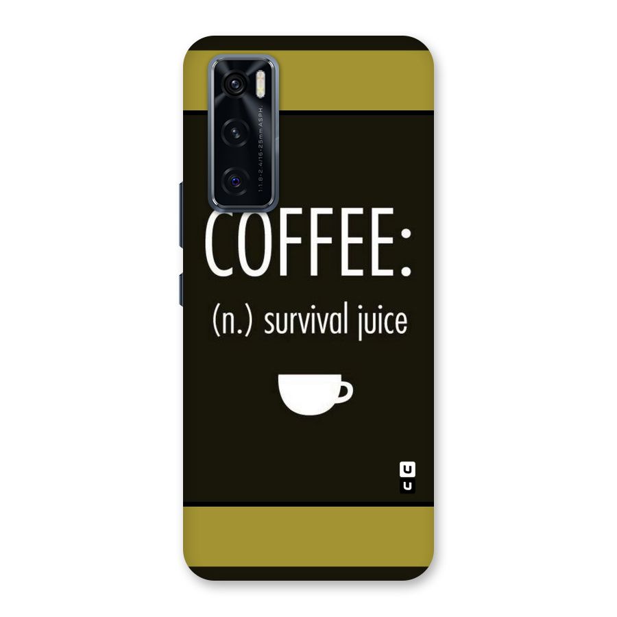 Survival Juice Back Case for Vivo V20 SE
