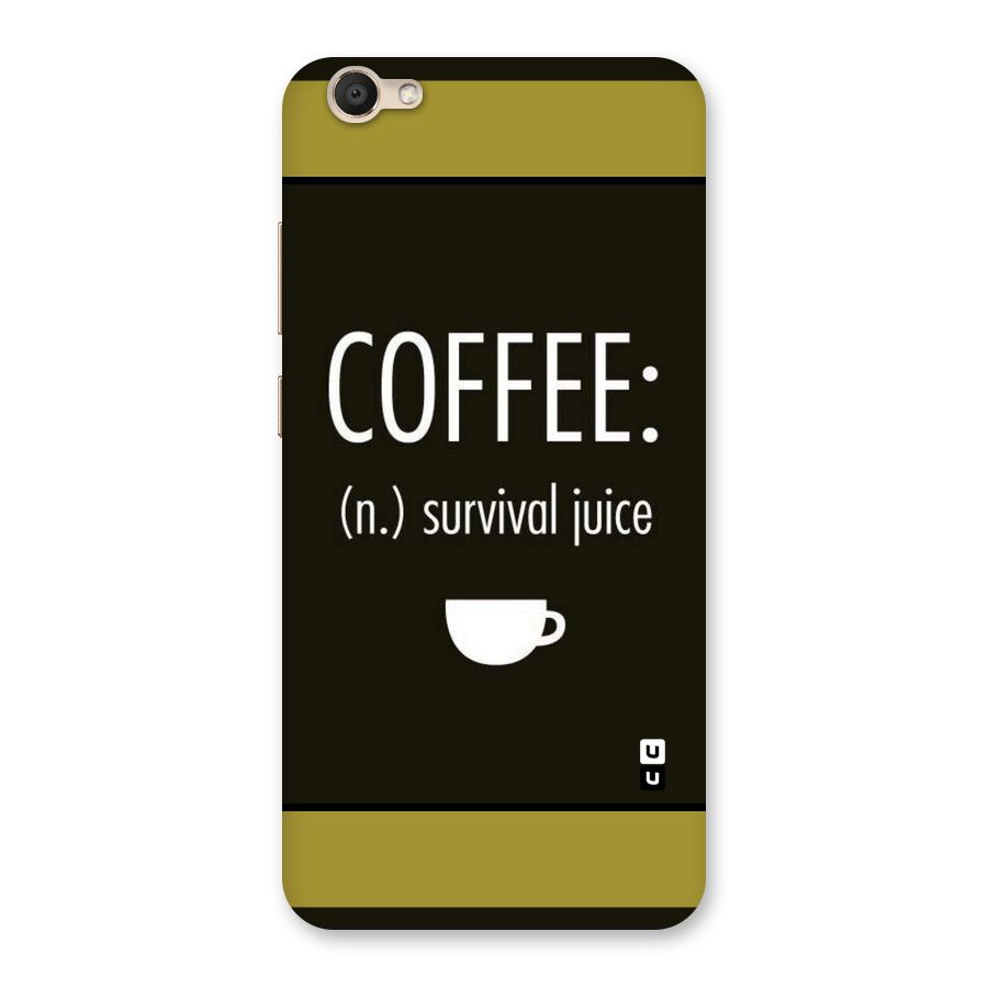 Survival Juice Back Case for Vivo V5