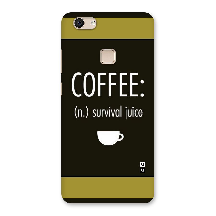 Survival Juice Back Case for Vivo V7