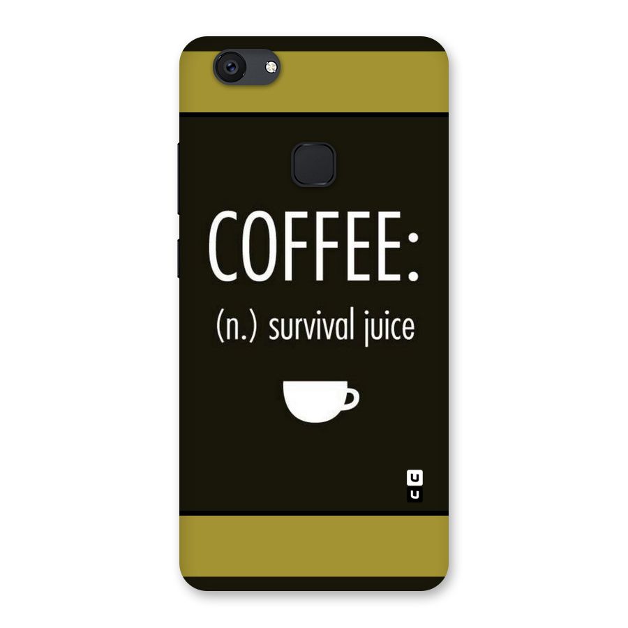 Survival Juice Back Case for Vivo V7 Plus