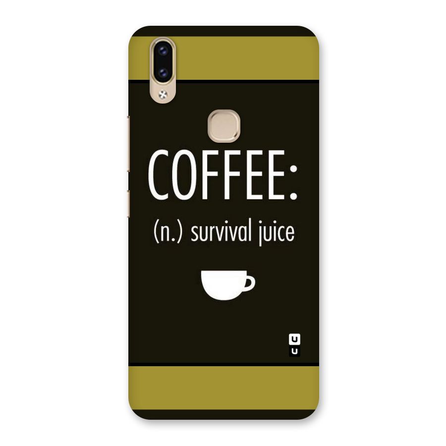 Survival Juice Back Case for Vivo V9 Youth
