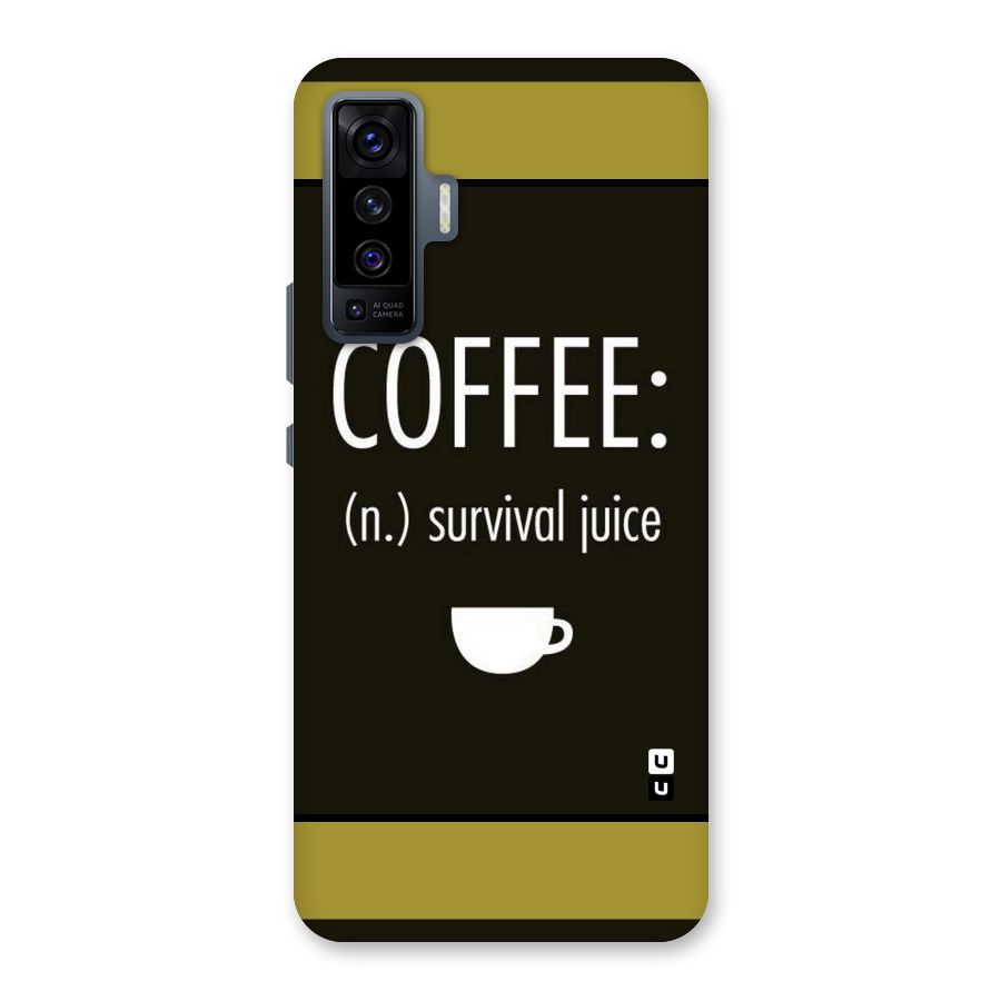 Survival Juice Back Case for Vivo X50