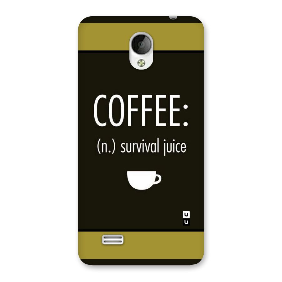 Survival Juice Back Case for Vivo Y21