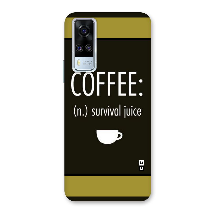 Survival Juice Back Case for Vivo Y31