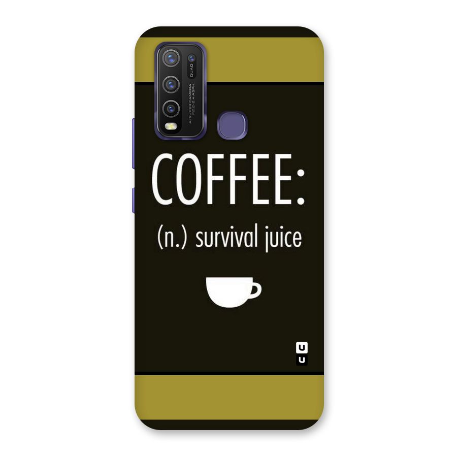 Survival Juice Back Case for Vivo Y50