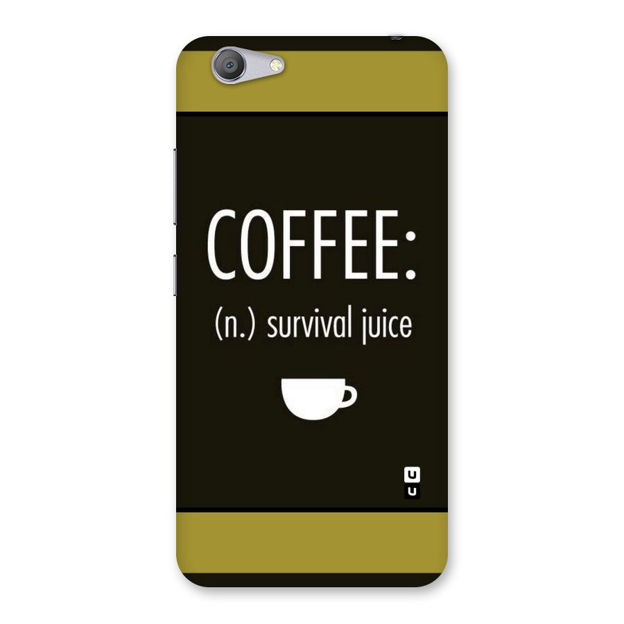 Survival Juice Back Case for Vivo Y53