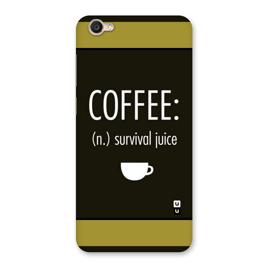 Survival Juice Back Case for Vivo Y55s