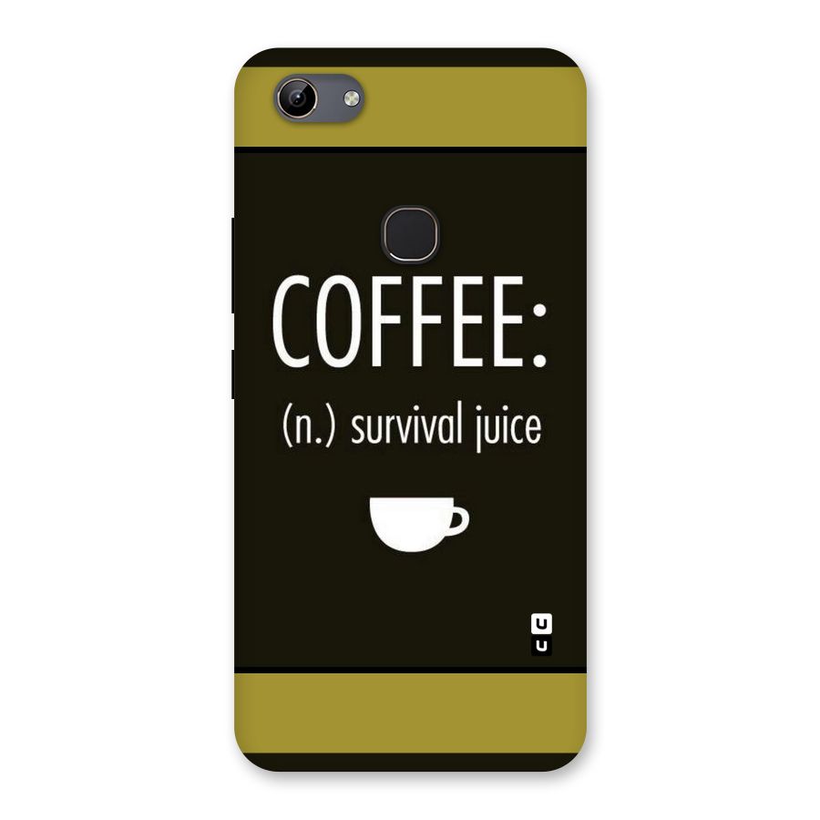 Survival Juice Back Case for Vivo Y81