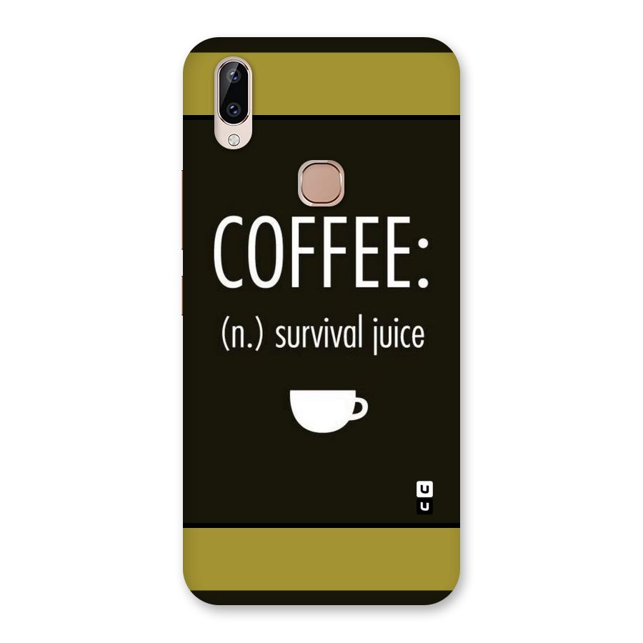 Survival Juice Back Case for Vivo Y83 Pro